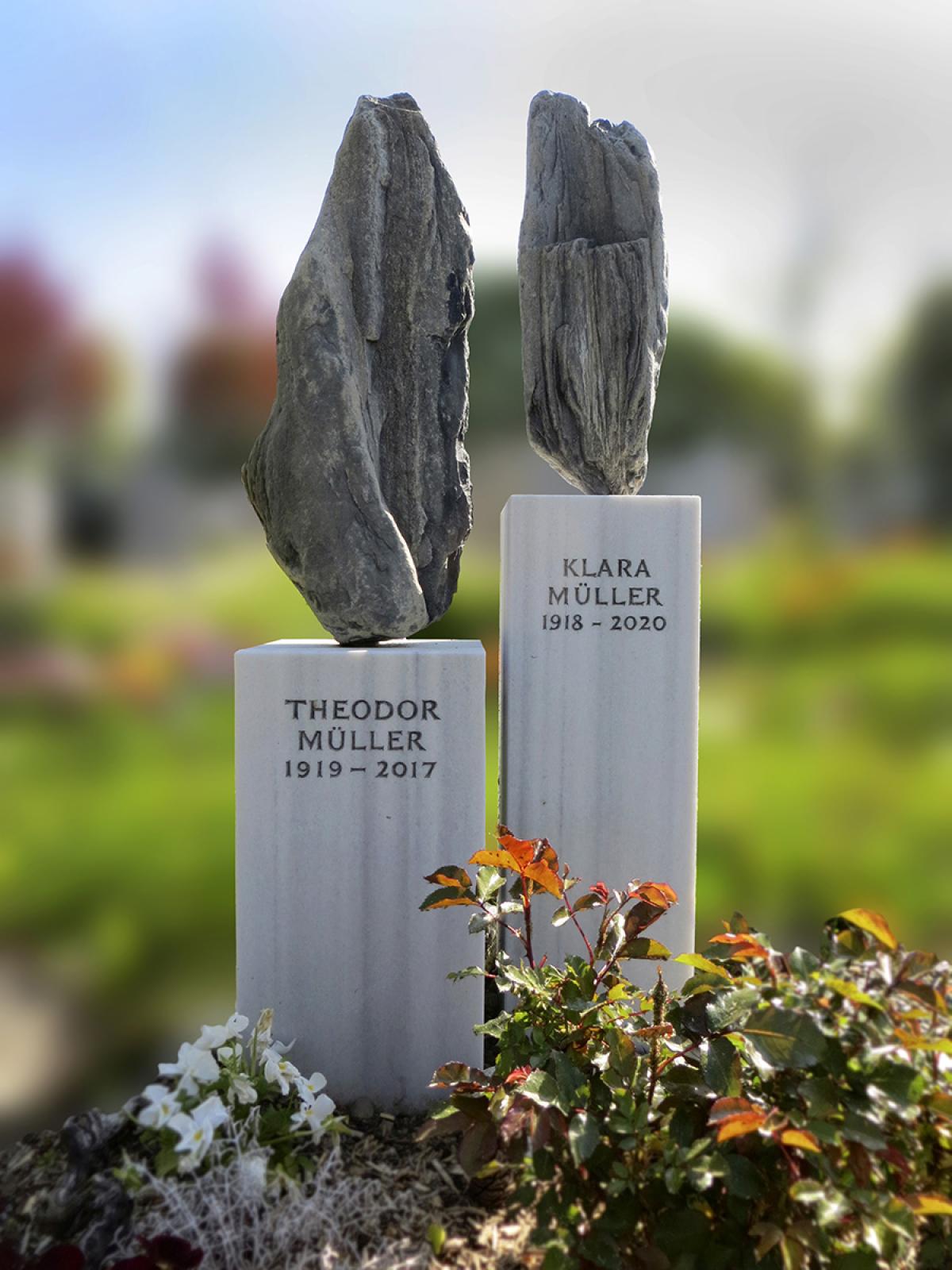 Grabstein bestellen – ideal für Friedhöfe in Einigen, Wimmis und Blumenstein.
